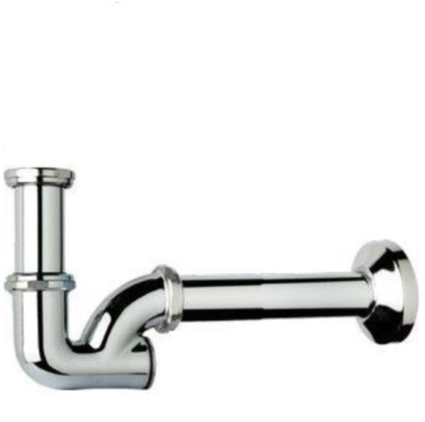 Klassieke bidet sifon in chroom