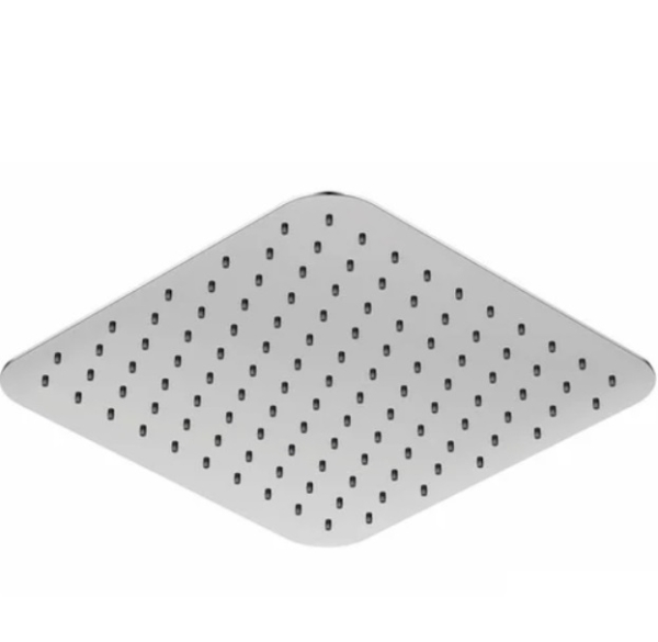 Regendouche Stein39 vierkant ultra dun 25cm messing verchroomd